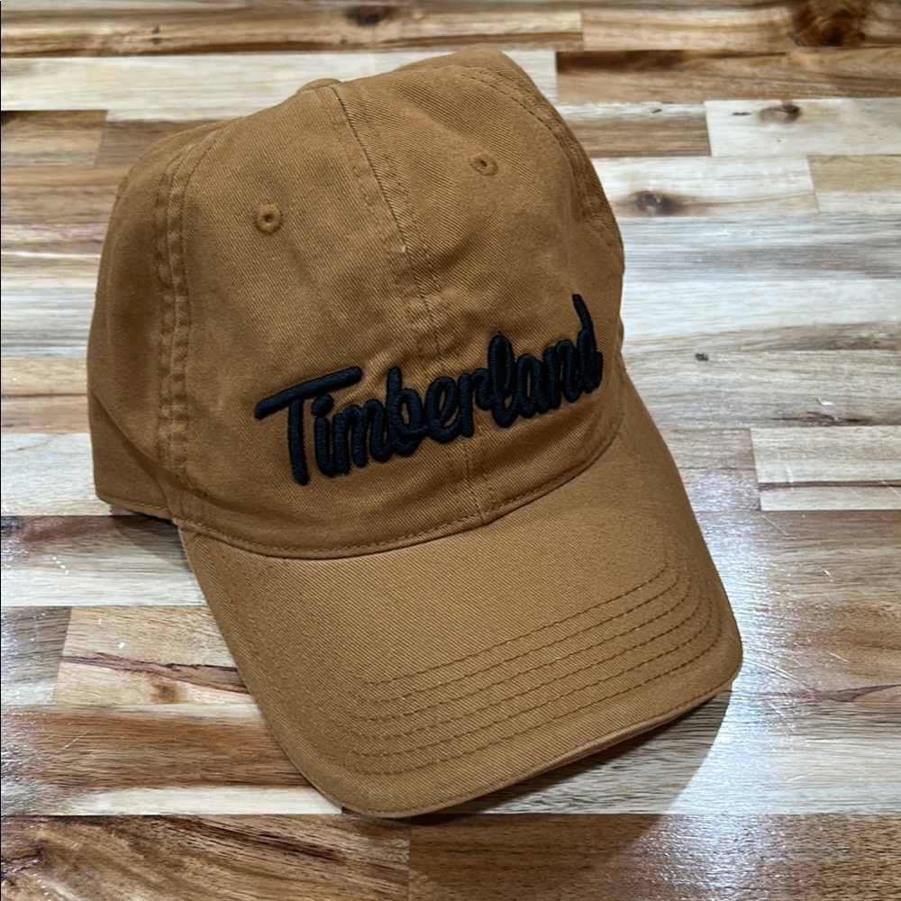 Timberland Tan Classic Hat with Embroidered Logo